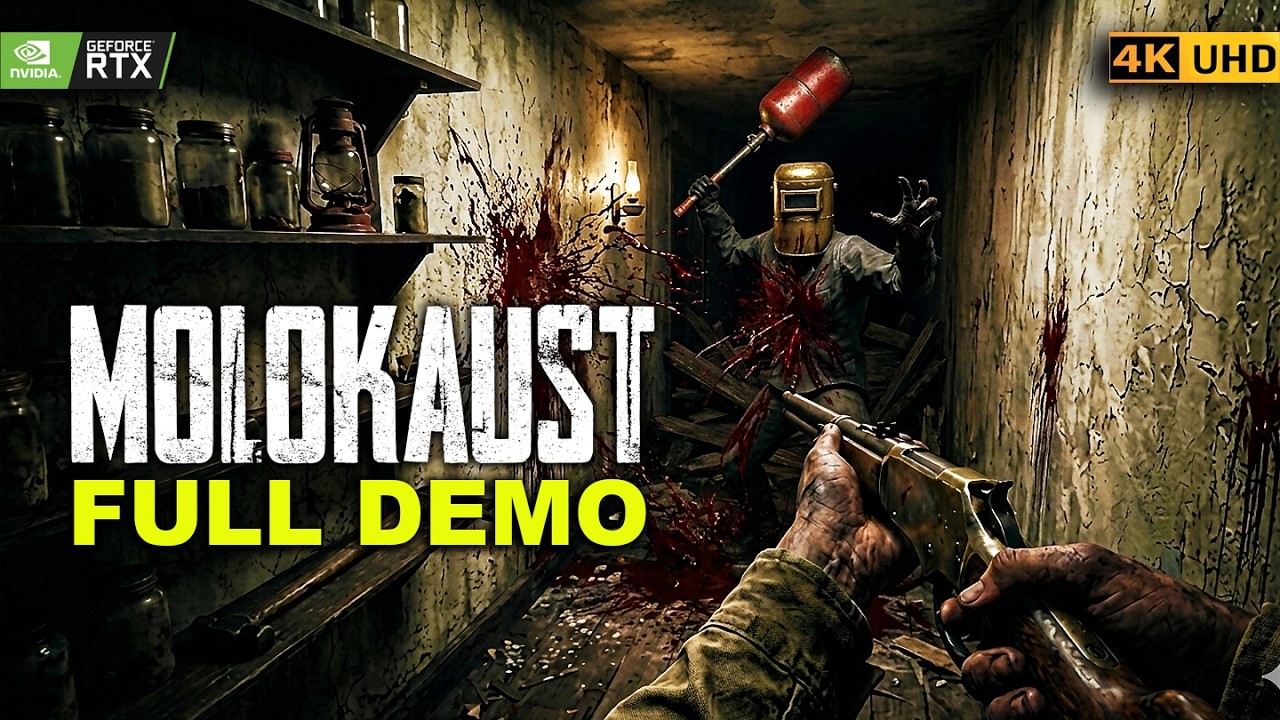 MOLOKAUST First Gameplay Demo | New Survival Horror like ILL