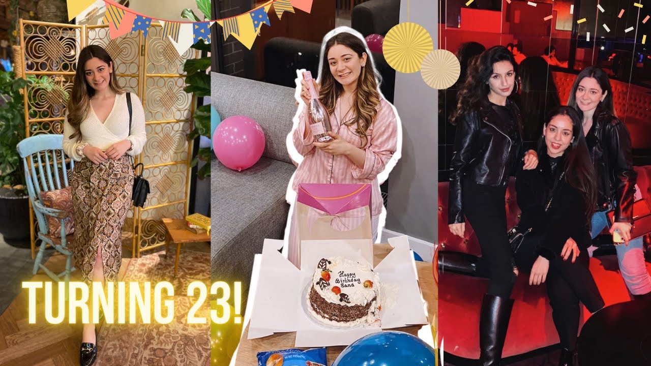 My EPIC 23rd BIRTHDAY in London | everything I did to prepare + GRWM 🎂 | Birthday Vlog