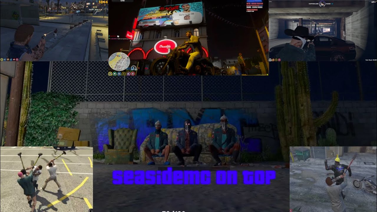 BBMC & Seaside petty war | Some highlights | NoPixel 3.0 GTA RP