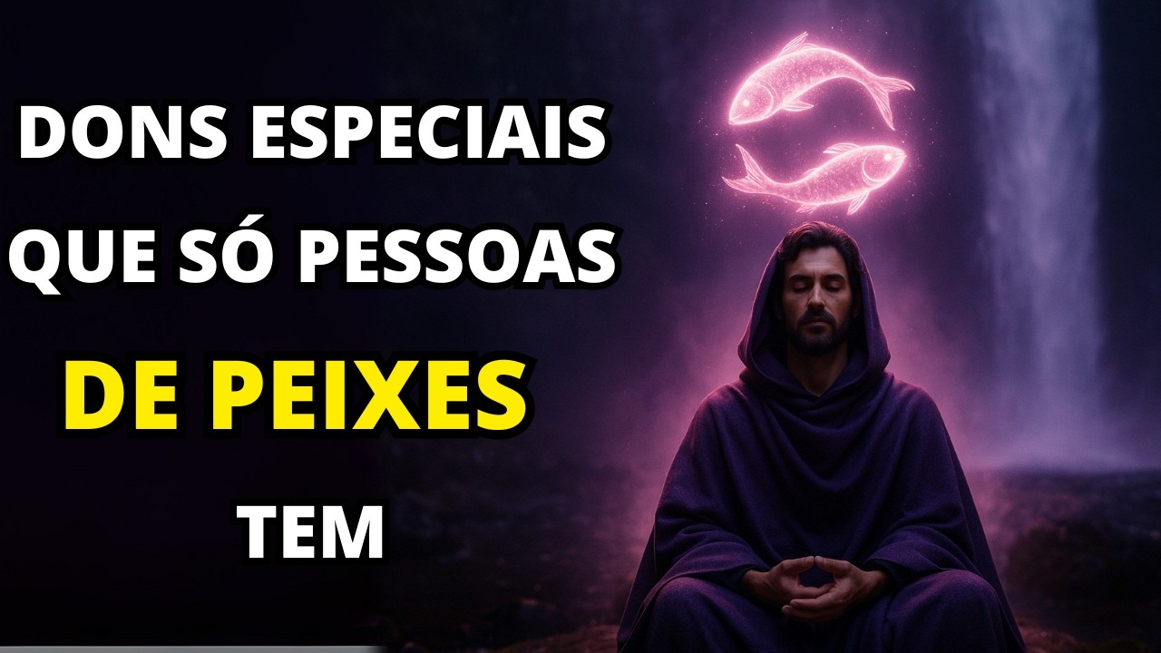 Os 5 dons poderosos que apenas pessoas de Peixes Possuem
