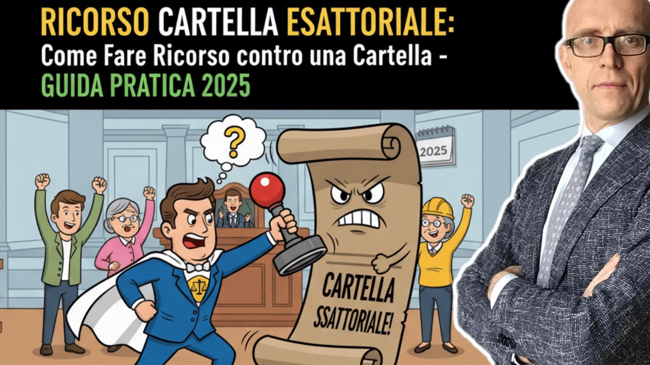 RICORSO CARTELLA ESATTORIALE: Come Fare Ricorso contro una Cartella - Guida Pratica 2025