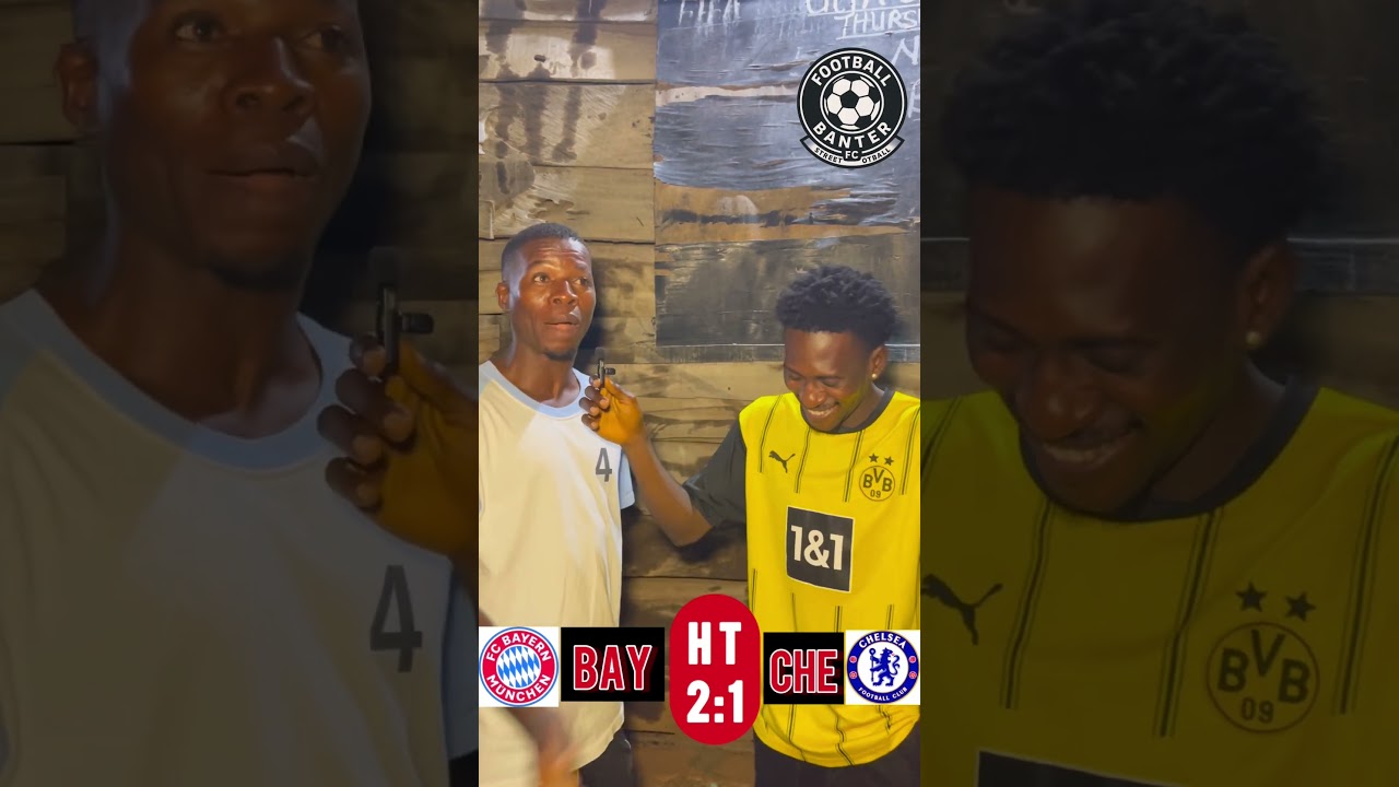 Bayern vs Chelsea #premierleague #football #banter #funny #funnyshorts #shorts #soccer #comedy