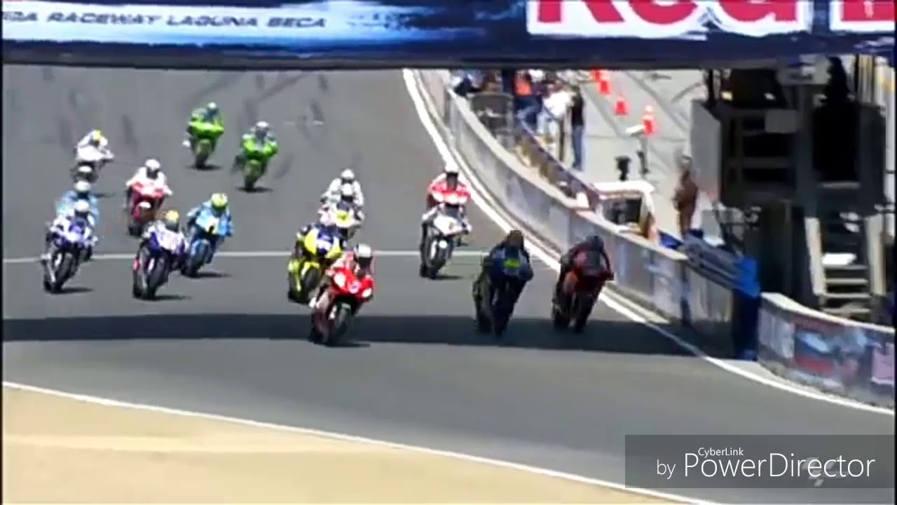 Valentino Rossi si raja tikungan , Stoner K.O