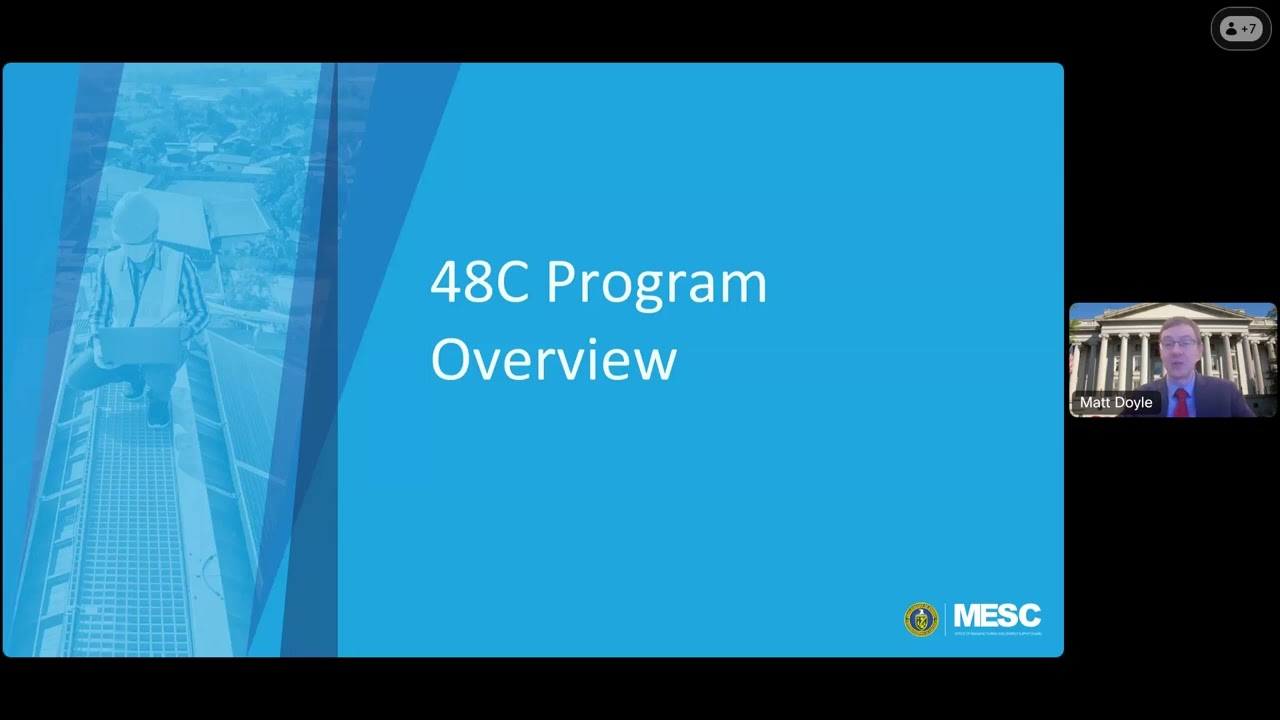 Qualifying Advanced Energy Project (§48C) Credit Program Round 2 Concept Paper Applicants 5/16/2024