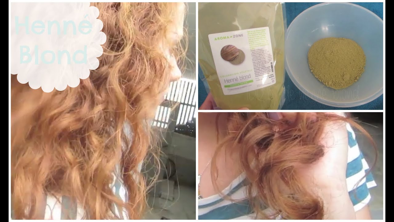 ☼ Mon expérience avec le Henné Blond ☼ (DIY, application et résultat)