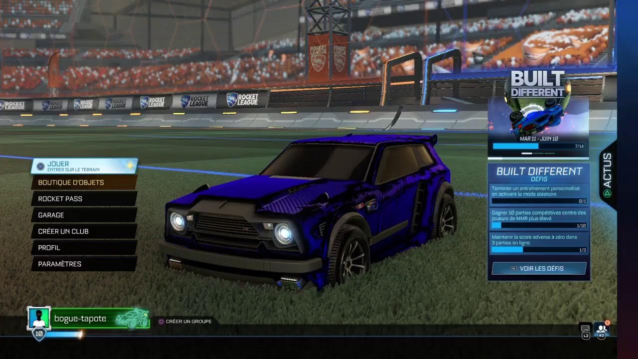 Je live sur rl les gars vener tous c est la fete