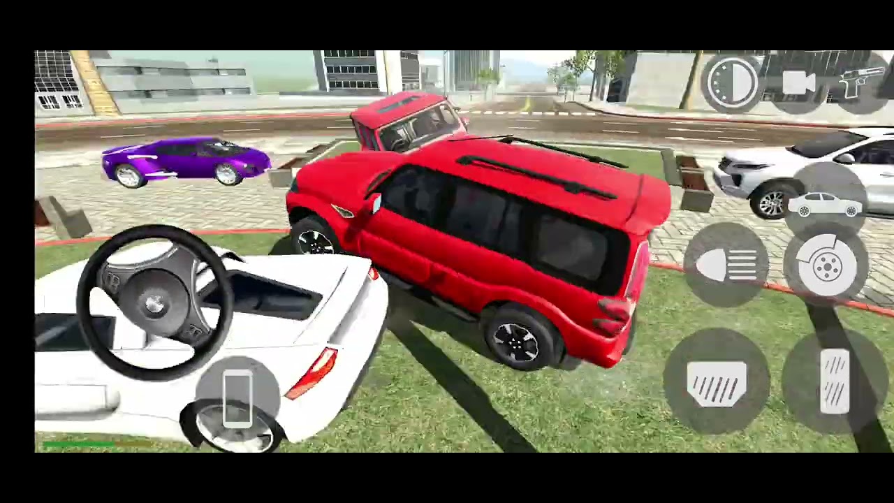 All vehicals of indian bike semulator with helicopter driving to