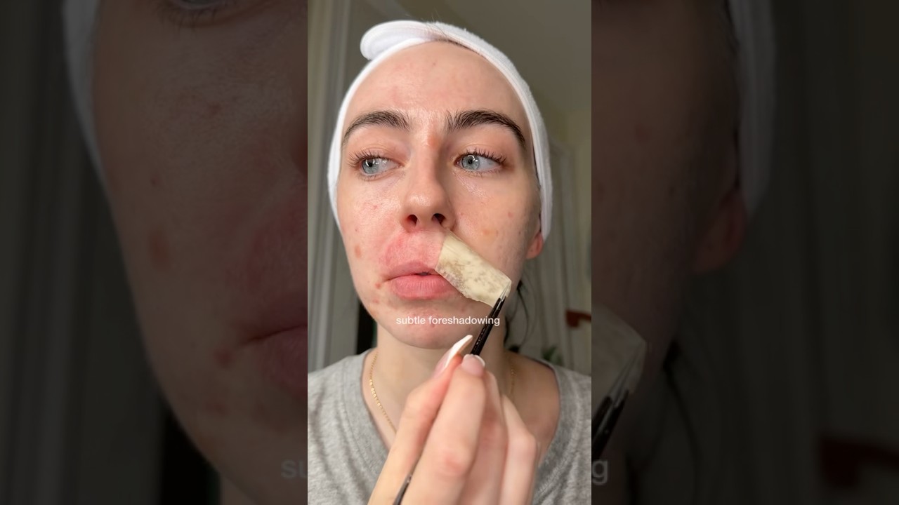 subtle foreshadowing 😳 using a surface patch on a dermatitis patch