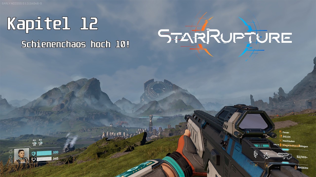 Schienenchaos hoch 10! - StarRupture will nicht entspaghettisiert werden! - Kapitel 012