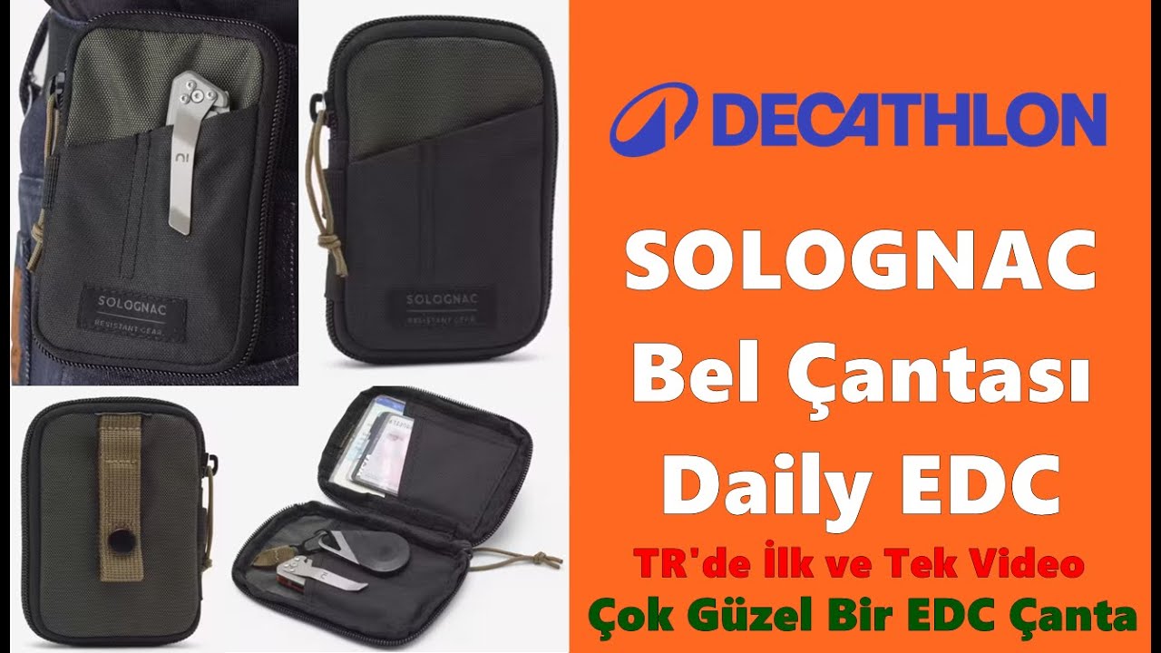 SOLOGNAC Bel Çantası - Daily EDC #decathlon  #edc
