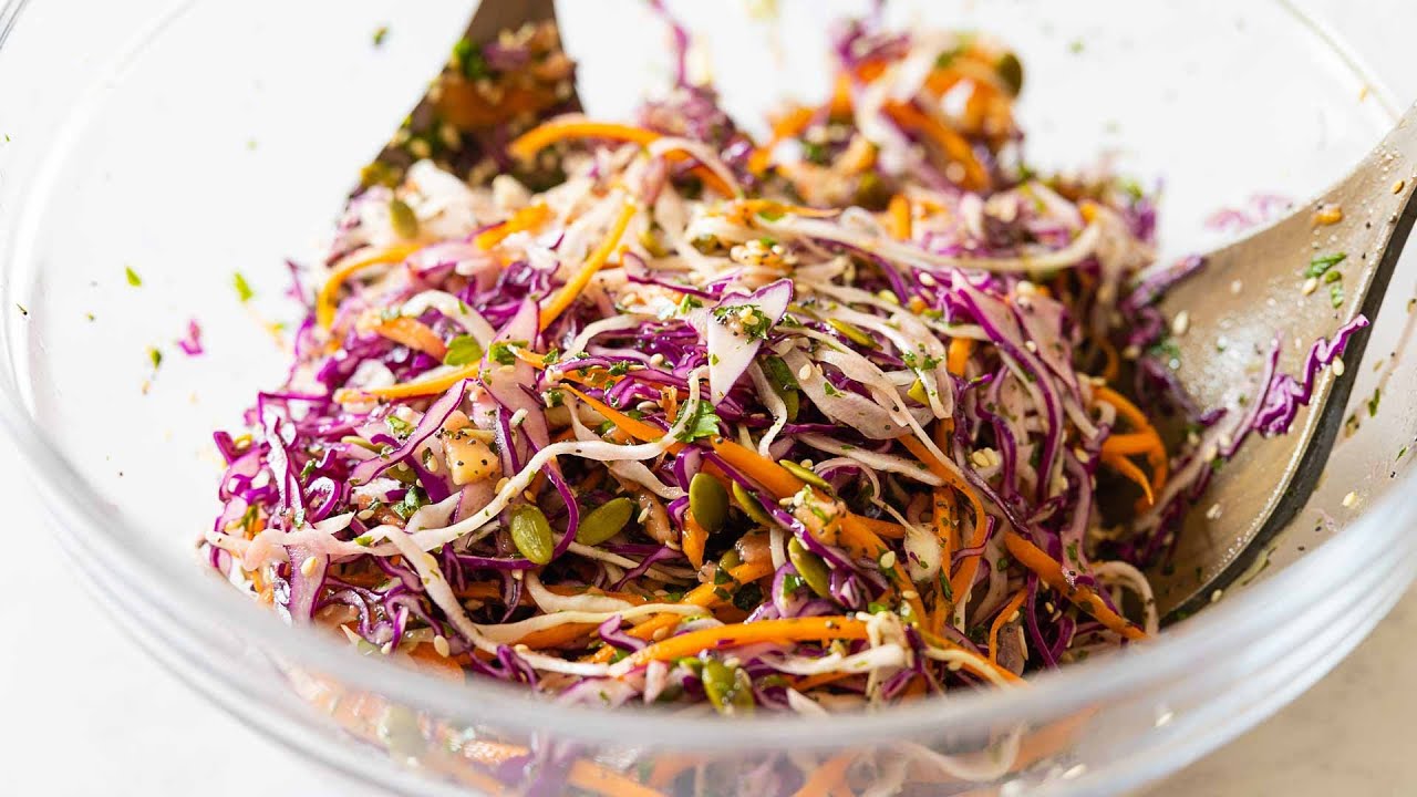 Easy Healthy Coleslaw