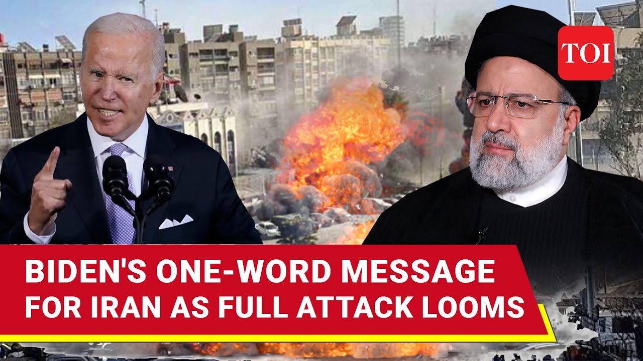 'Don't': Biden's Blunt Warning To Iran On Impending Israel Attack; India Preps For Evacuation