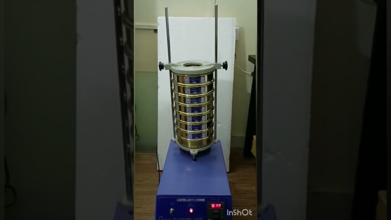 Sieve Shaker for Civil Engineers #latestnews #laboratory #export #trending #civilengineering