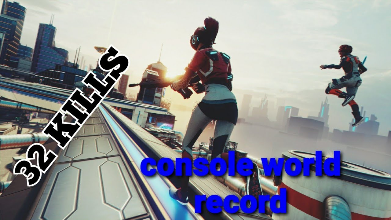 32 Kill duo squad game. Console world record! (HYPERSCAPE)