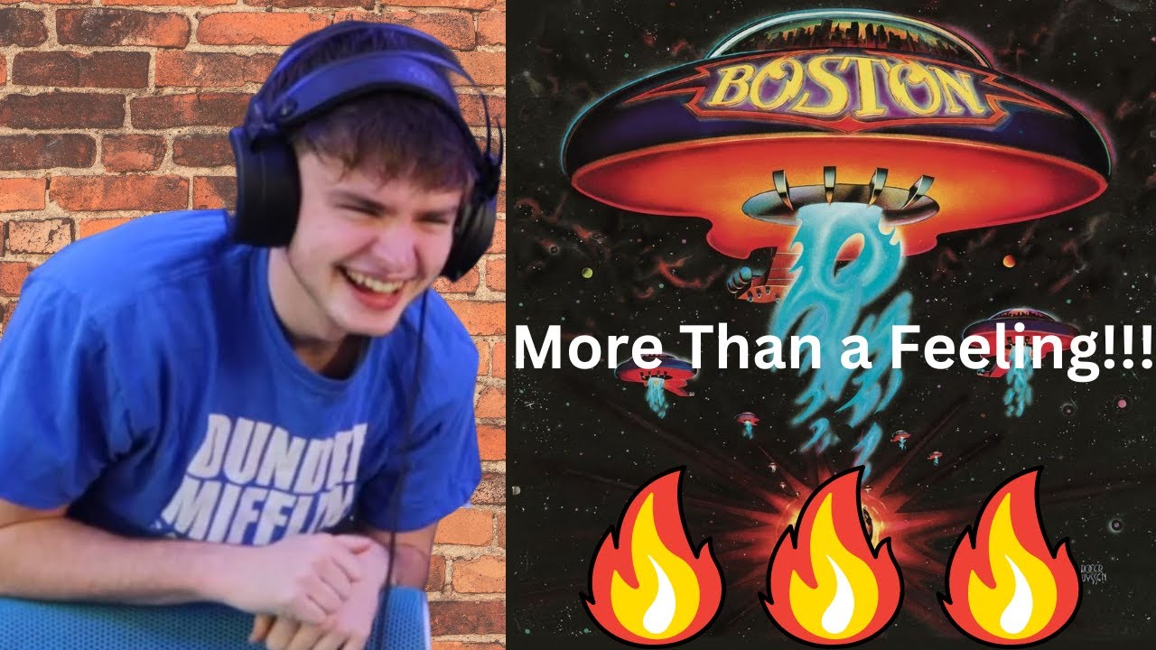 Teen Reacts To Boston - More Than a Feeling!!!