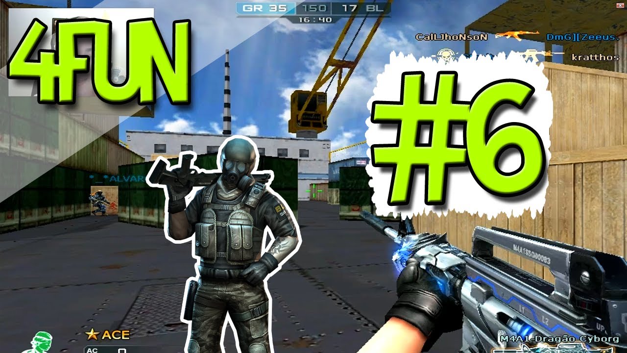 [CF] 4FUN #6 - M4A1-Dragão Cyborg, e Facecam !