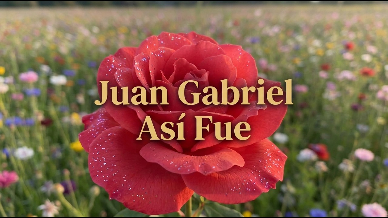 Juan Gabriel - Así Fue || Letra Baladas Romanticas #juangabriel #baladasromanticas
