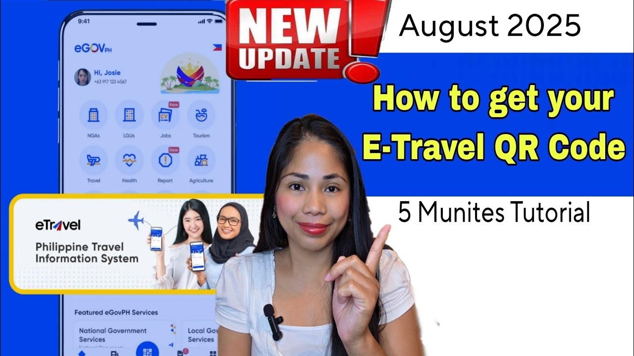 Departure E - TRAVEL Registration Full Tutorial 2025 Update 