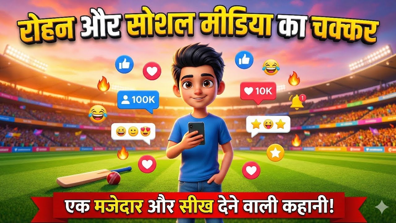 सोशल मीडिया ने बदली रोहन की ज़िंदगी | Motivational Hindi Story