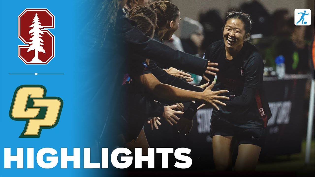 Stanford vs Cal Poly | NCAA College Women's Soccer | Highlights - November 14, 2025