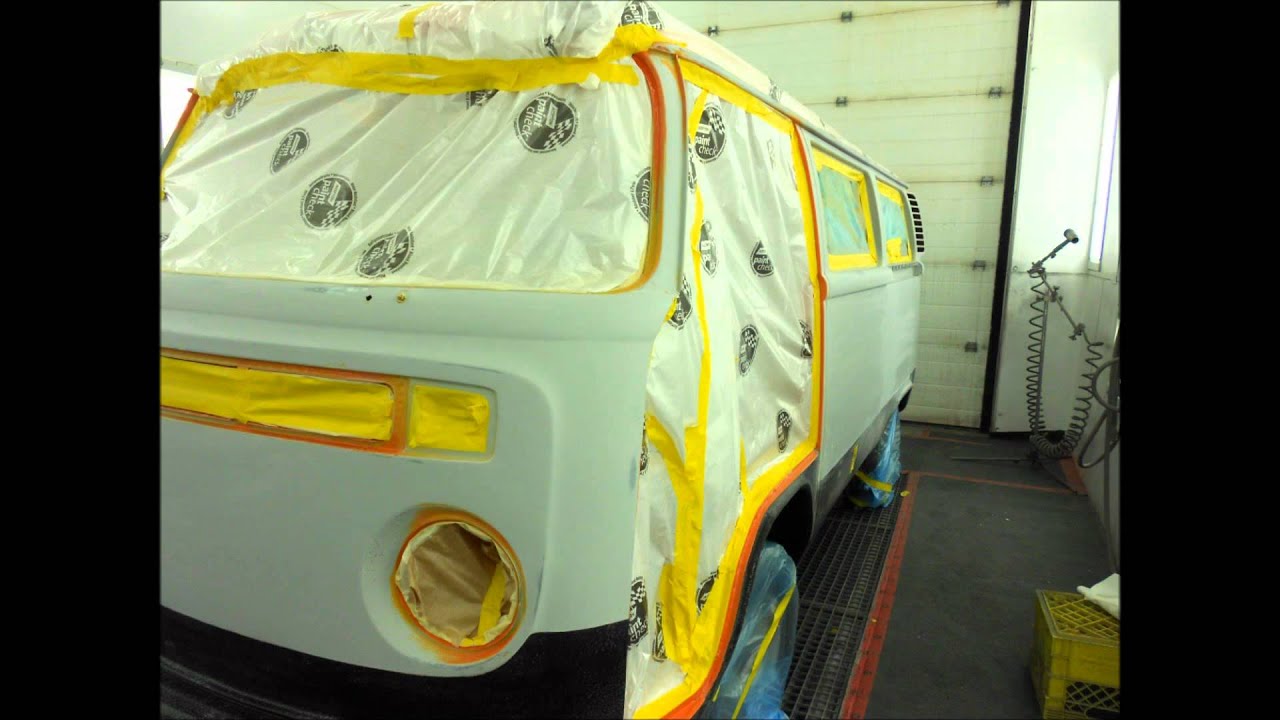 Titch Wright VW Bus Restoration.wmv