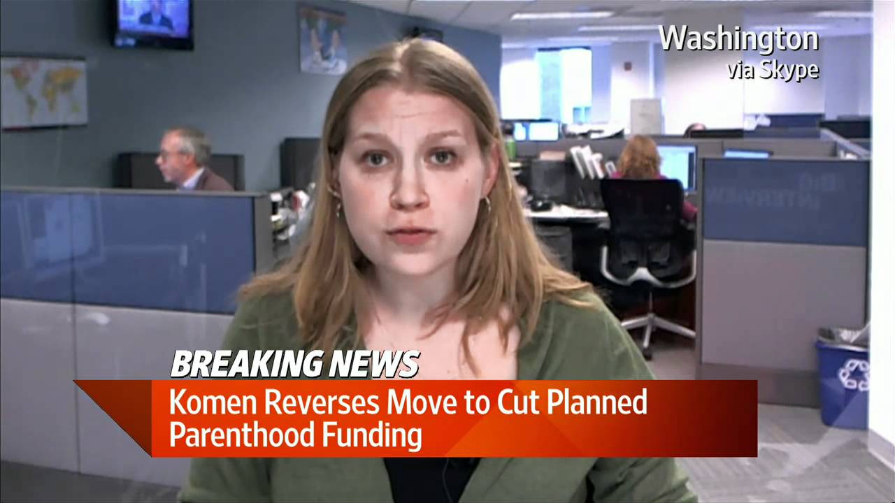 Susan G. Komen Breast-Cancer Charity, Planned Parenthood Clash Over Funding