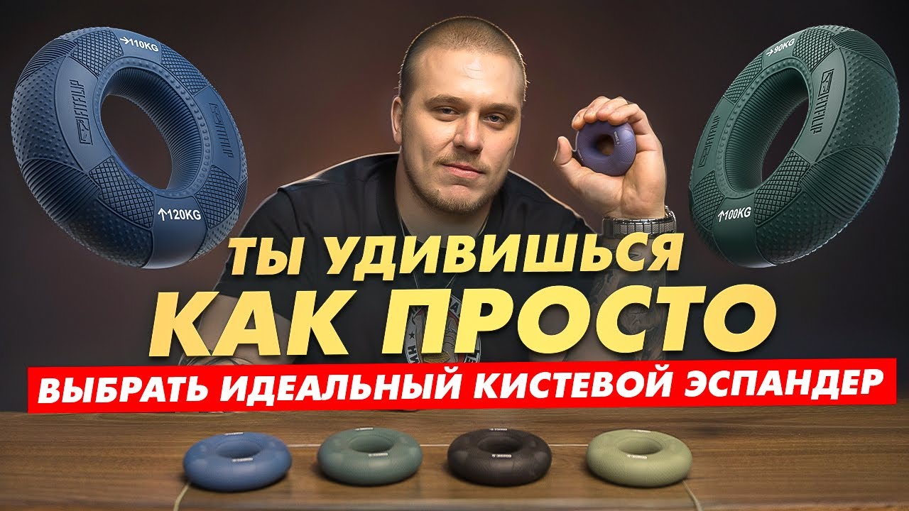 Обзор двусторонних кистевых эспандеров FITFILIP серии TRY. Чемпион мира Никита Юрковец