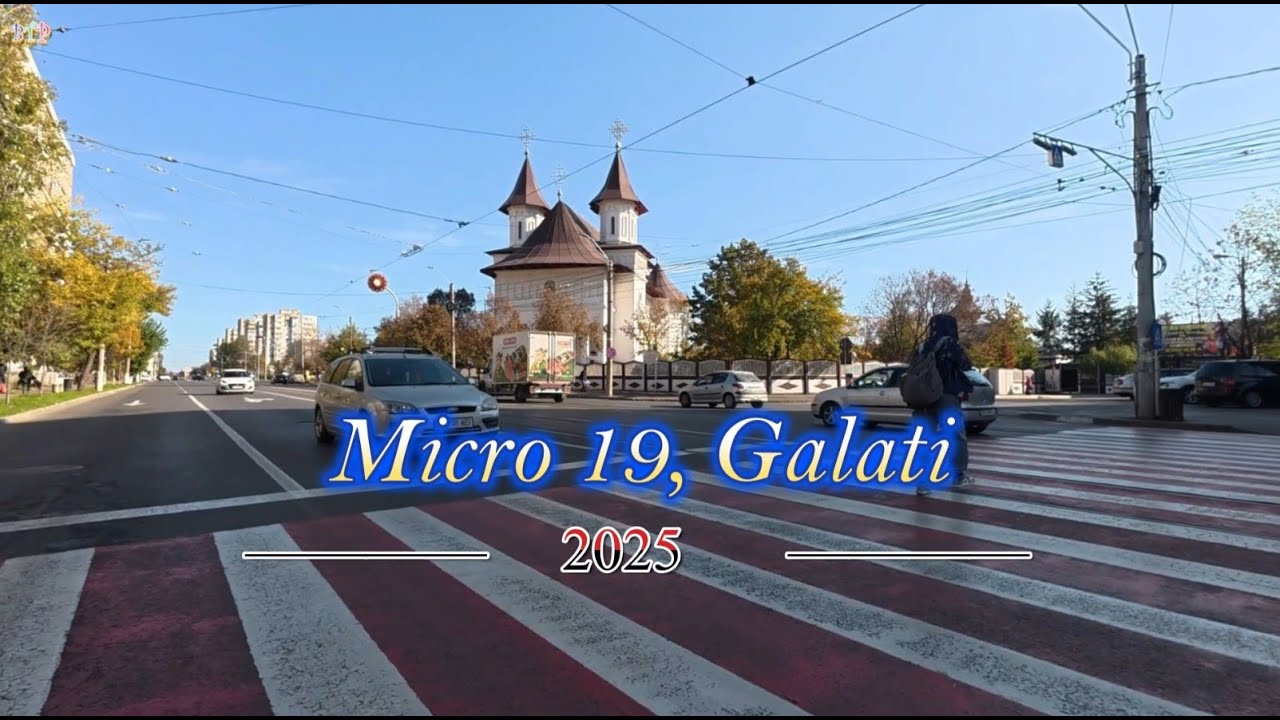 Micro 19, Galați, România, 2025, Zi frumoasă de toamnă