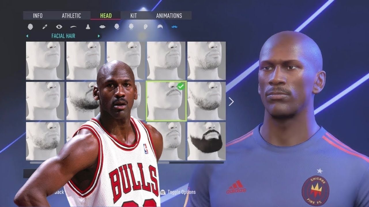 How to make Michael Jordan Pro Clubs Look alike