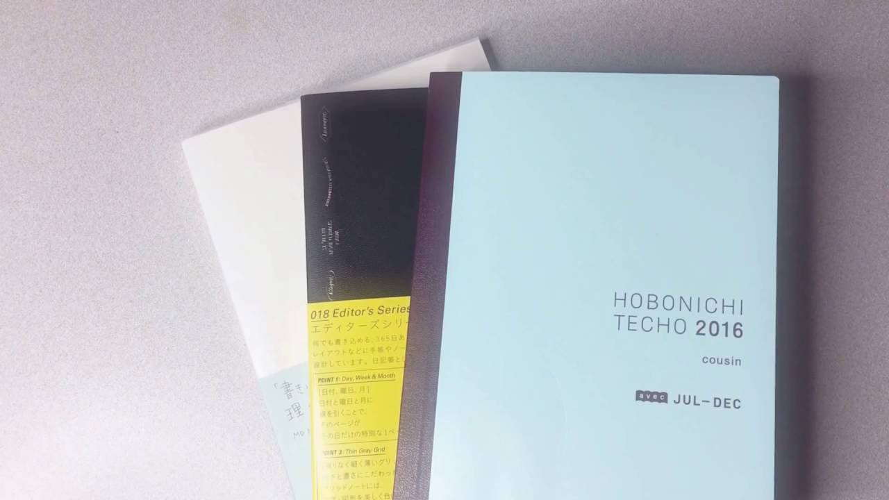 Hobonichi, Midori and Stalogy Notebooks. Which one do I like most?