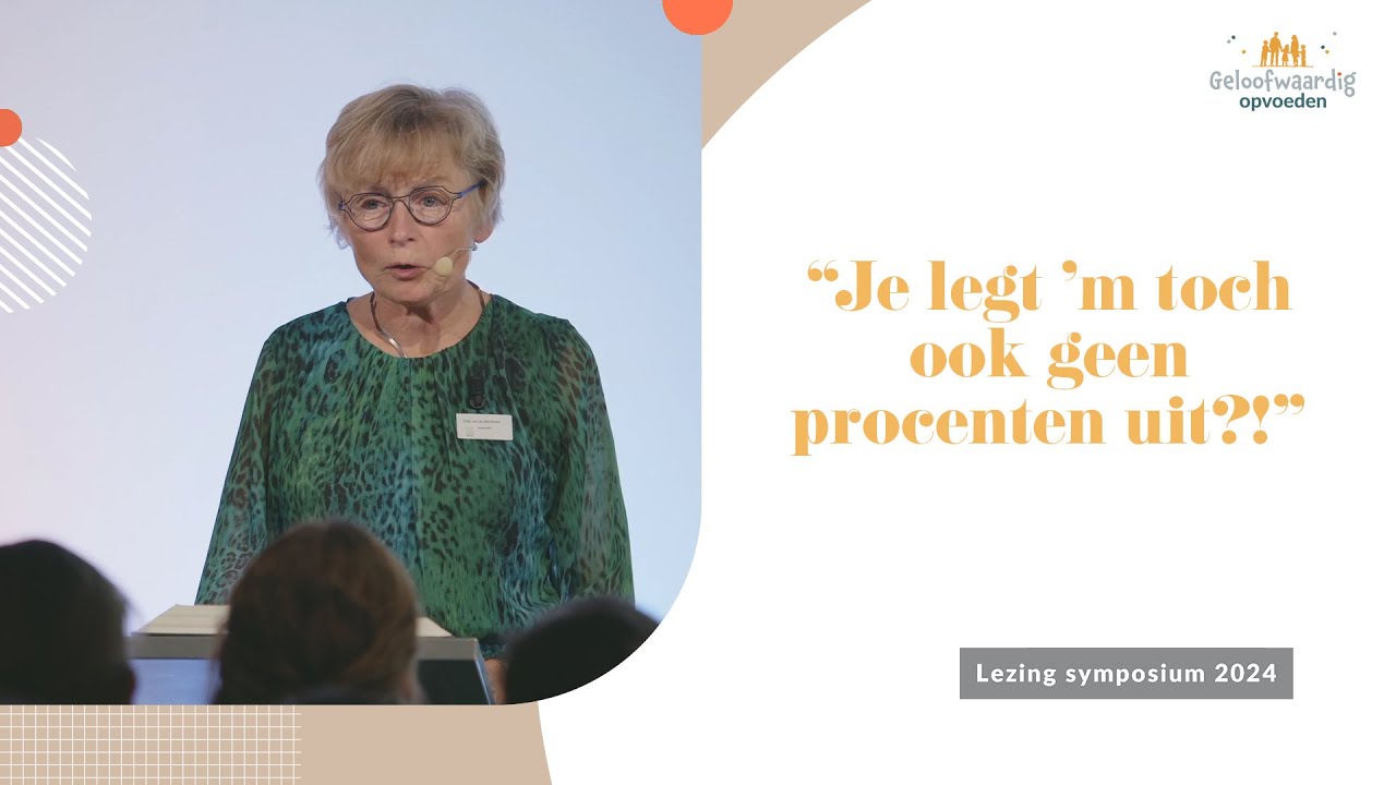 Godsdienstpedagoog Eefje van de Werfhorst: Peuter kent het woord bekering níet – Symposium 2024