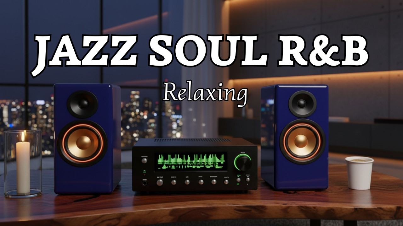 ate Night Jazz Café ☕🎷 Cozy Relaxing Music for Stress Relief