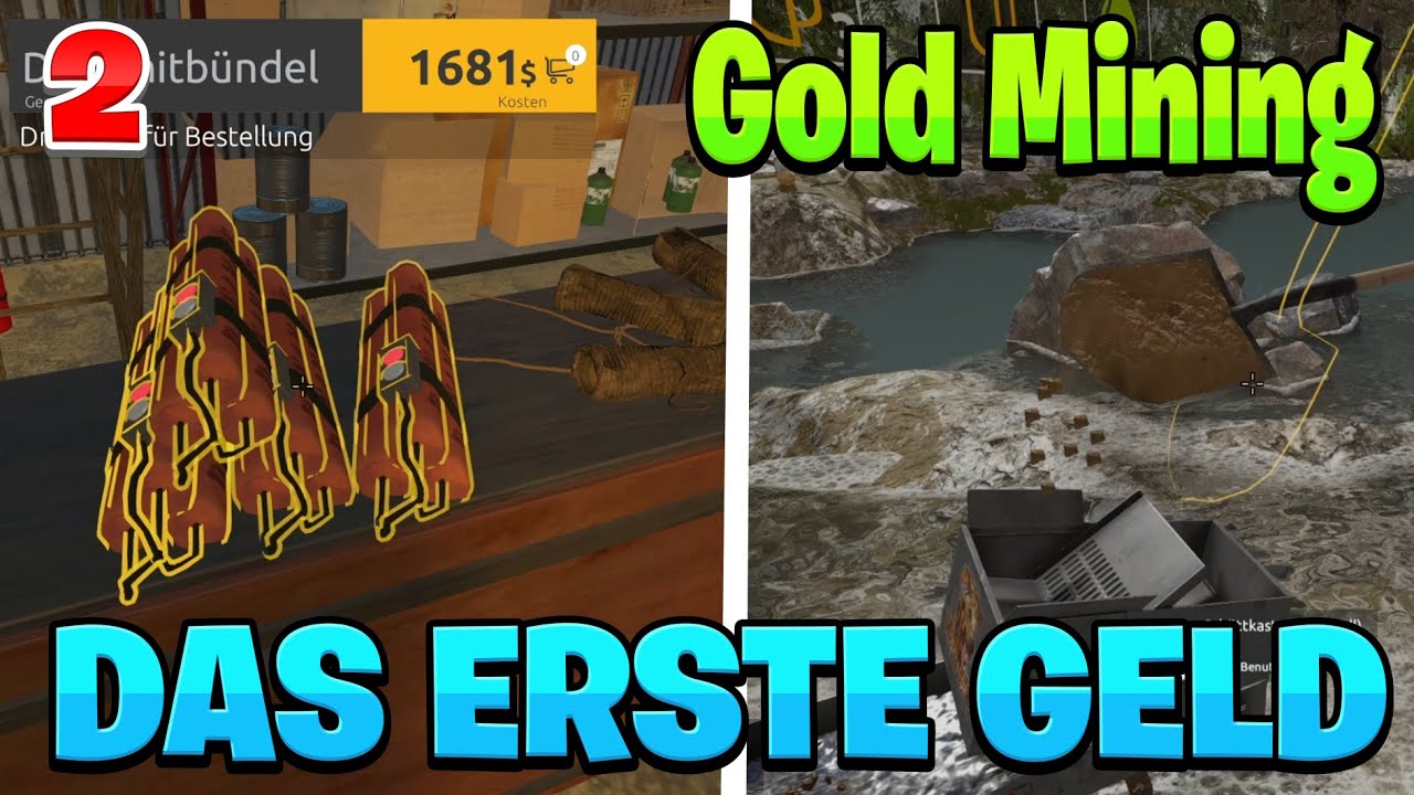 Wir verdienen das ERSTE Geld | Gold Mining Simulator – Gems & Glory DLC #002