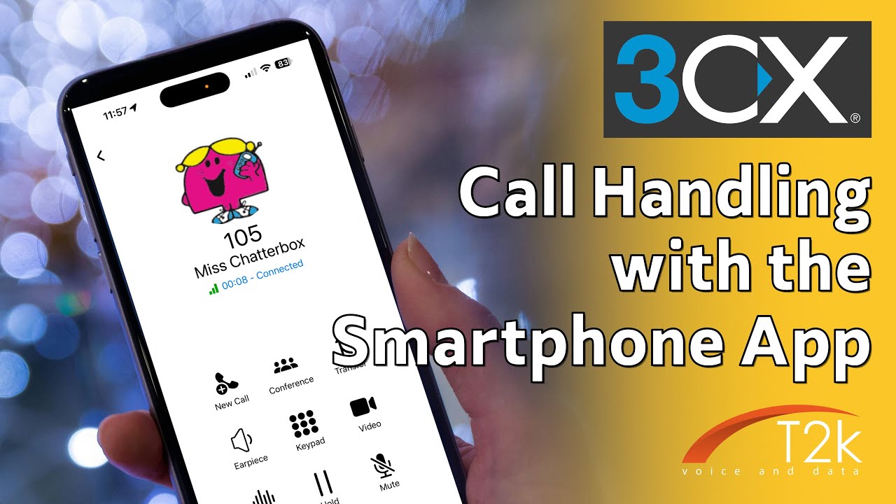 3CX Smartphone App Basic Call Handling