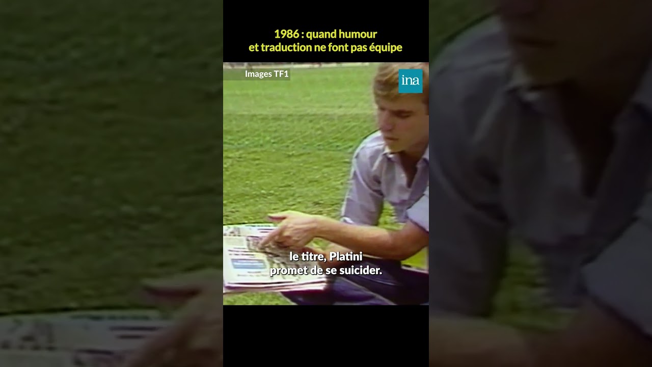 1986 : quand humour et traduction ne font pas équipe 😅 