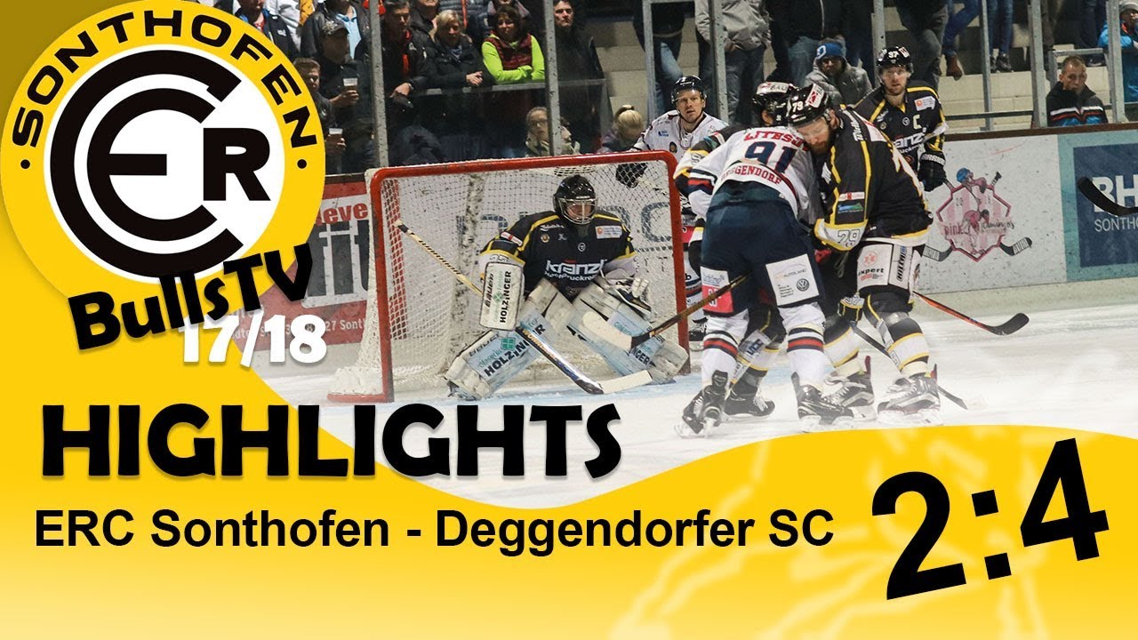 ERC Sonthofen vs. Deggendorfer SC (08.10.2017) - Highlights | ERC Sonthofen