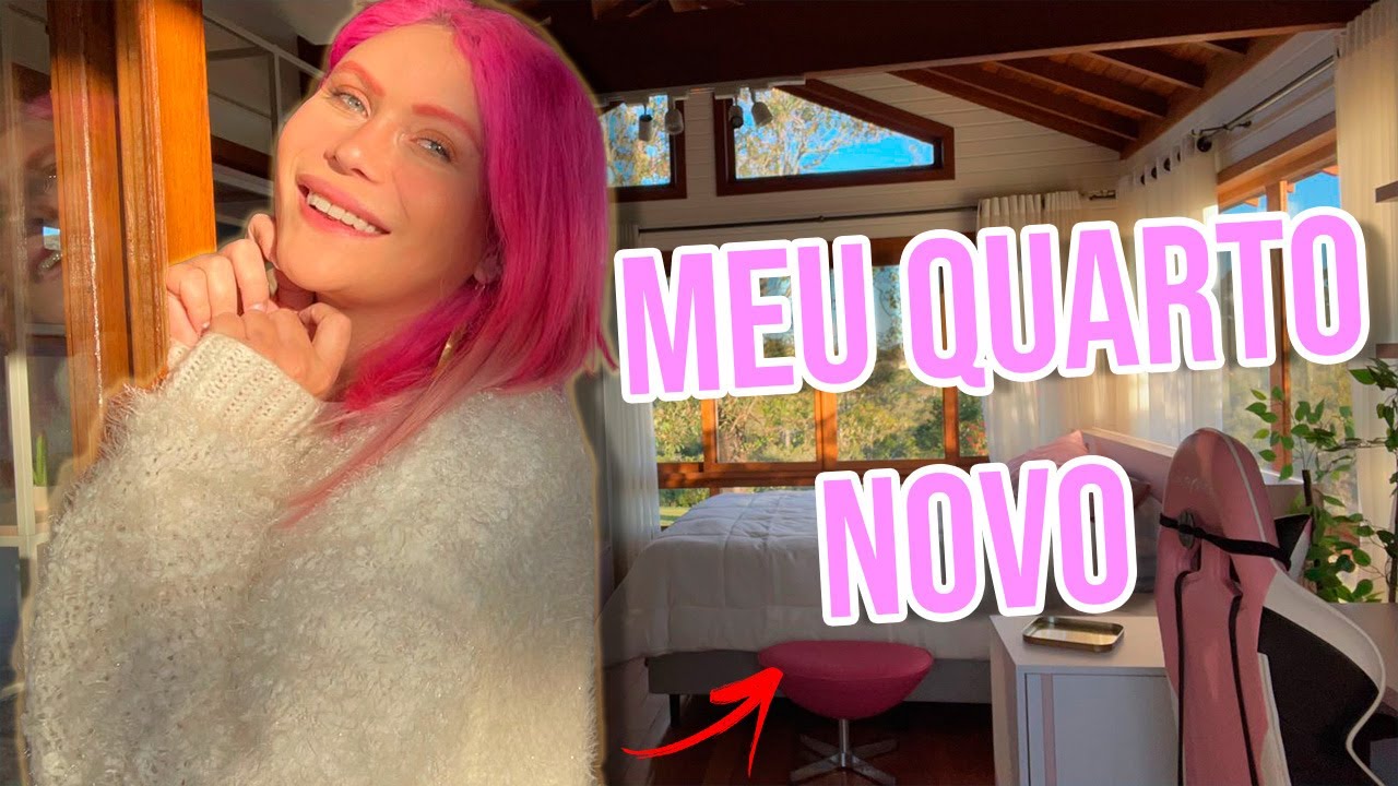 TOUR PELO MEU QUARTO NOVO! FINALMENTE FICOU PRONTO