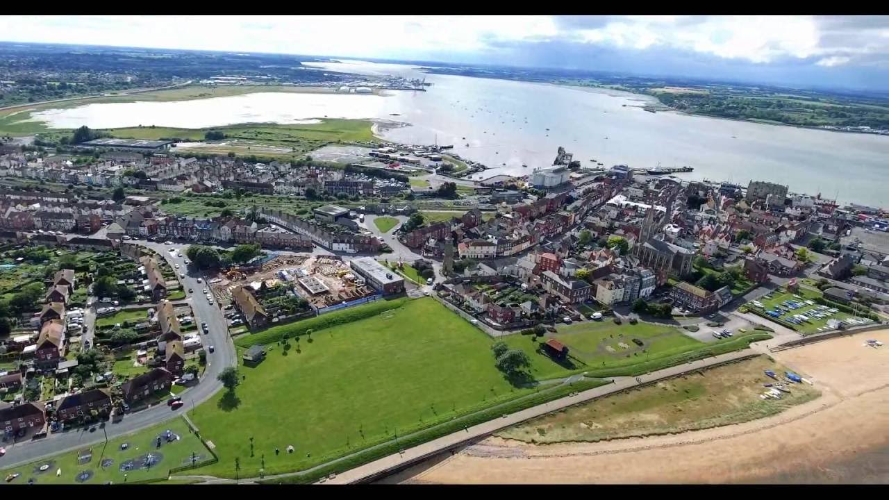 Harwich and Dovercourt by Drone