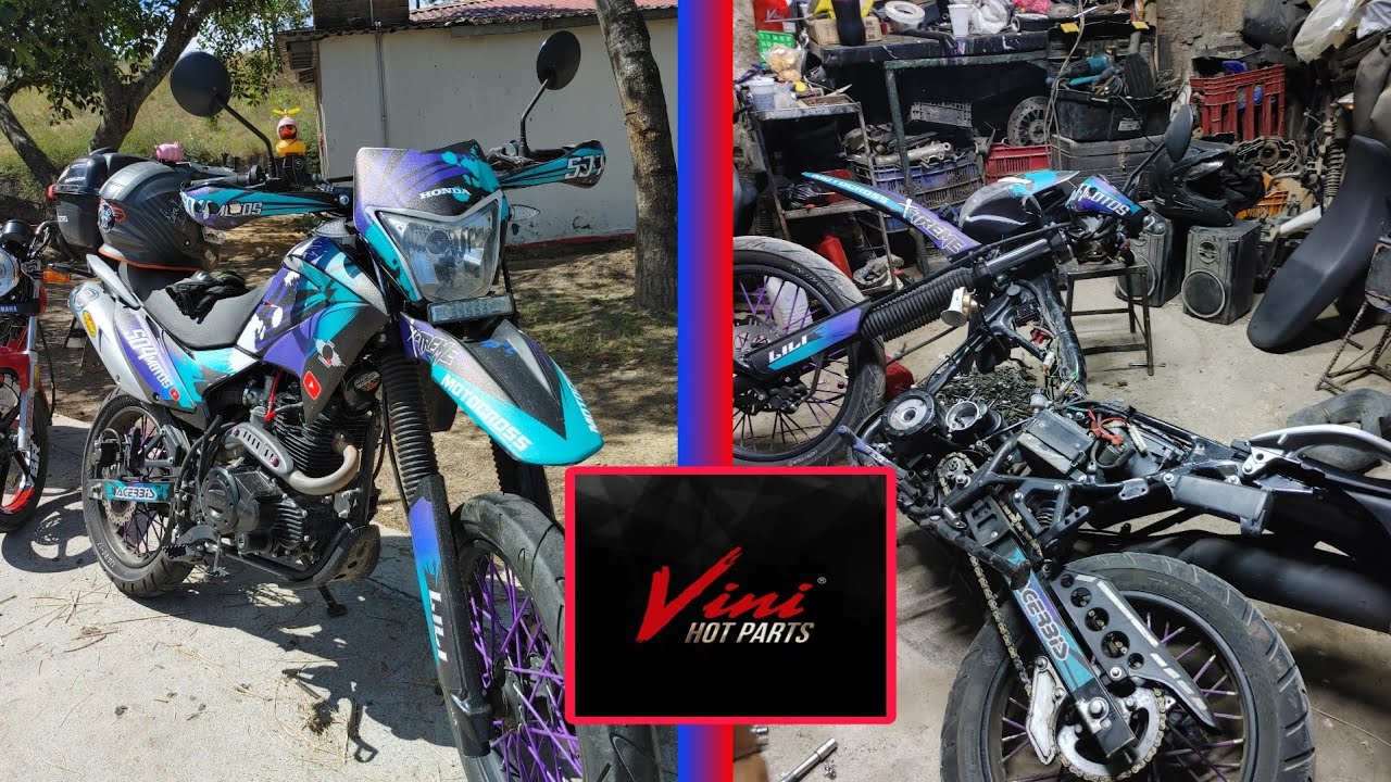 MODIFICACI&Oacute;N Motor CG200cc a 230cc Vini Cilindro Racing, Balancines racing, Leva Racing. XM200Z