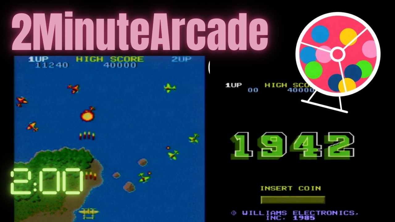 1942  Arcade Challenge:  Beat Stage 1 Without Dying (85% or Better)