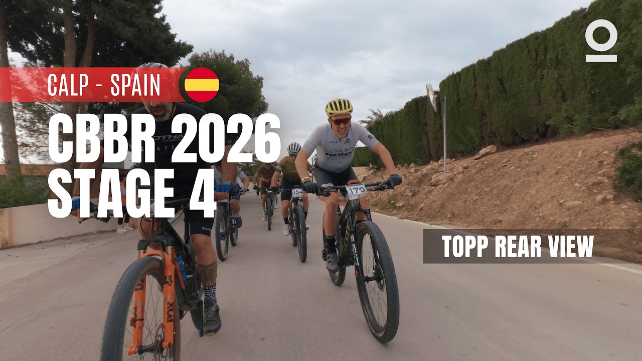 Costa Blanca Bike Race 2026 - Stage 4 Rear View - Jake from Topp Cycling