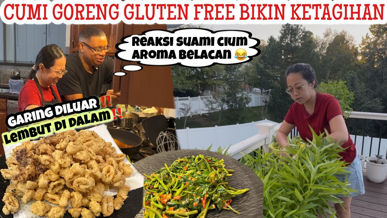 WAJIB DIRECOOK SIH INI | CUMI GORENG GLUTEN FREE BUAT KETAGIHAN| PANEN KANGKUNG SULTAN TERAKHIR 🍂🥲