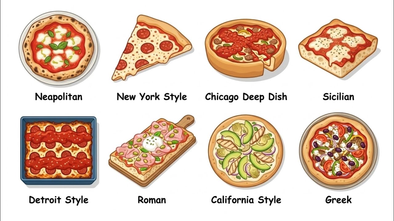 All Pizza Styles Explained 🍕