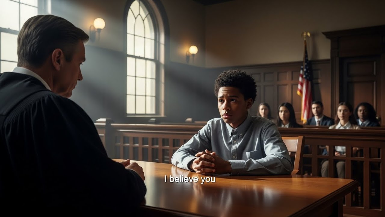 A Judge Looked Down on the Nervous Black Teen in Court — One Sentence Turned the Case Upside Down