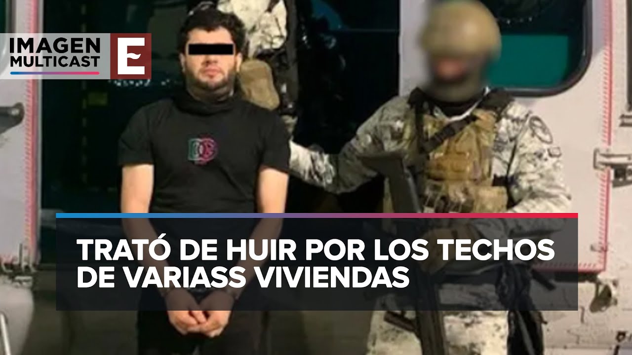 Capturan en Culiacán a Néstor Isidro Pérez, alias El Nini, jefe de escoltas de Los Chapitos