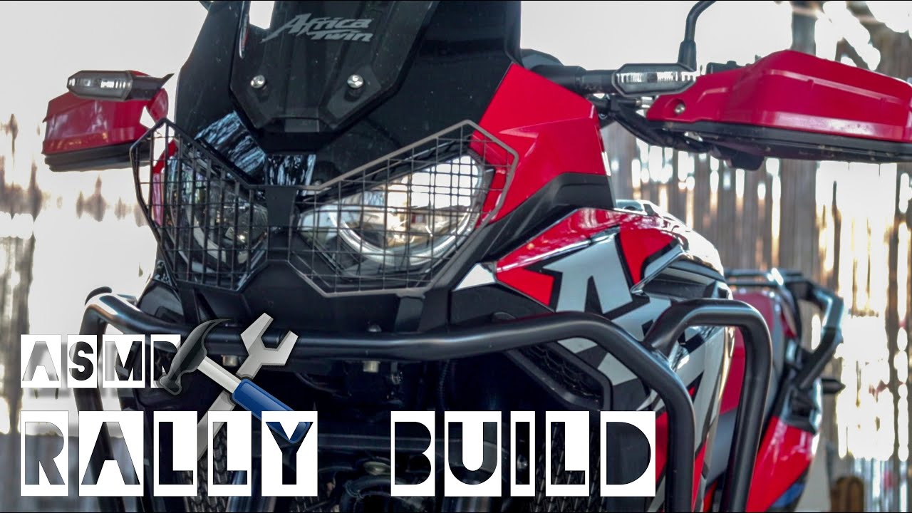 HONDA AFRICA TWIN 2022 | ASMR RALLY BUILD | Fit New Accessories 🛠️