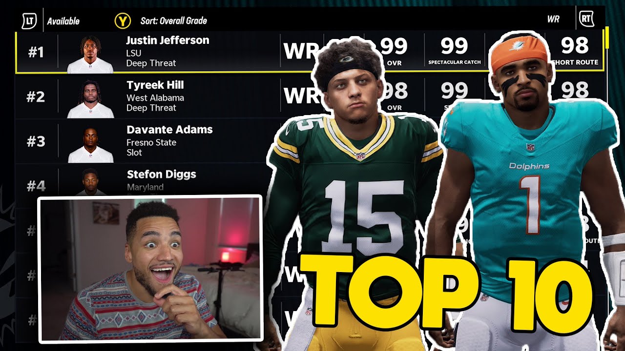 I GOT A TOP 10 PICK IN A FANTASY DRAFT!! MADDEN 24 FRANCHISE