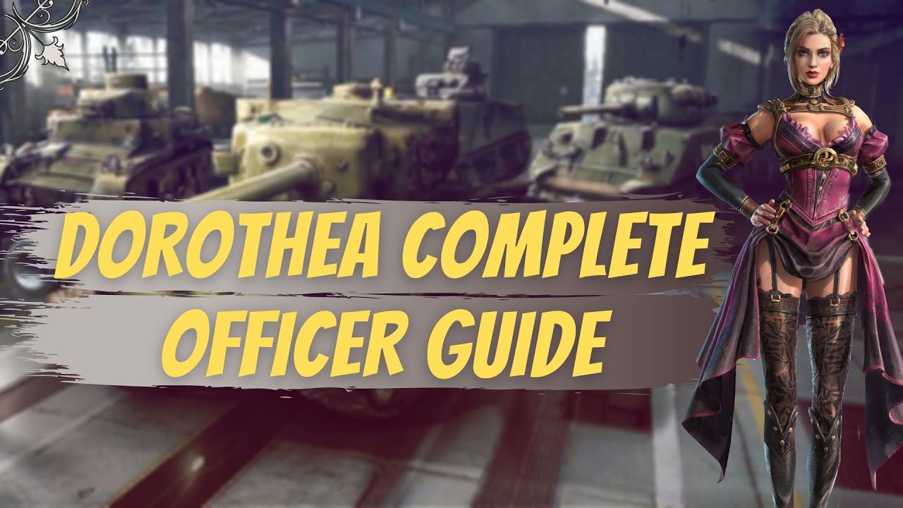 Dorothea Complete Officer Guide - Kiss of War