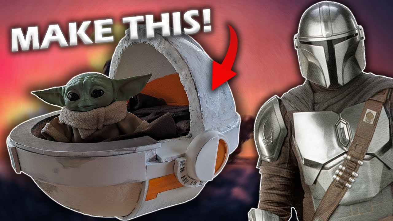 How to Make Baby Yoda's Hover Pram! | Star Wars: The Mandalorian!