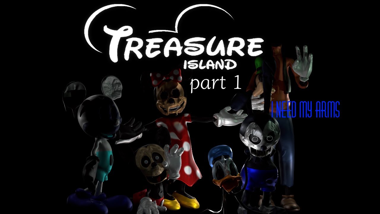 My Childhood Fnaf Fan Game - Five Night At Treasure Island | Part 1